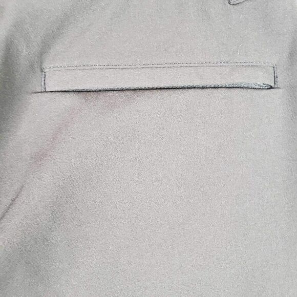 LL Bean Pants Womens Size 12 Gray Straight Leg Outdoor Hiking Flat Front - Picture 5 of 11